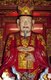 Vietnam: Confucius in the Temple of Confucius or High Sanctuary, Temple of Literature (Van Mieu), Hanoi